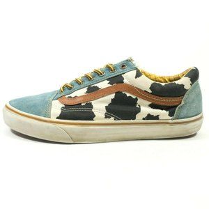 Vans Toy Story Woody Andy Cowboy Denim Sneakers - Men's Size 11.5